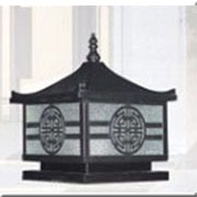 Đèn Trụ Cổng SN3 TC 9607A Ø250xH300