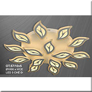 Đèn Áp Trần LED CTK5 OT.57/10+5 Ø1000xH120