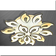 Đèn Áp Trần LED 15 cánh hoa OT35T15 Ø1000xH140