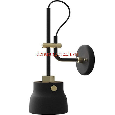 Đèn gắn tường chụp sắt hiện đại đọc sách đầu giường VK63Đ Ø160xH500
