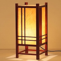 Đèn để bàn gỗ cao 42cm HH DBG-1501