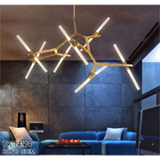 ĐÈN 7 khúc xi vàng  CTK5 TK.14/14