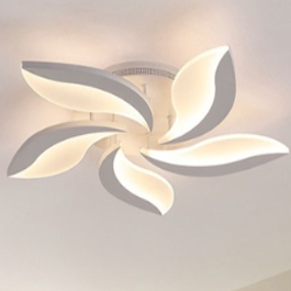 Đèn Áp Trần LED 5 cánh, 3 chế độ sáng OT101T5 Ø700xH100