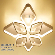 Đèn Áp Trần LED CTK5 OT.905/4+4 Ø730xH130