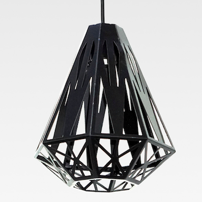 Đèn Thả đơn lồng sắt TCF17T1 Ø180xH220