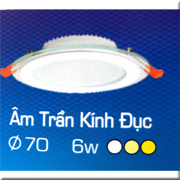 Đèn Led Âm Trần 6W H2 24 Ø70