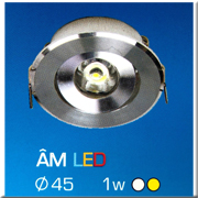 Đèn Led Âm Trần 1W HH EL1-1WØ45