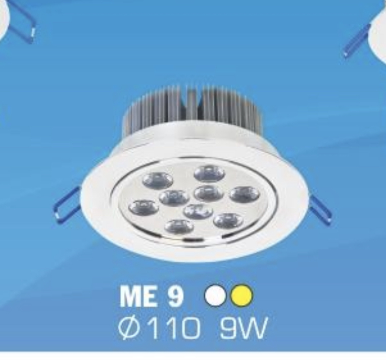 Đèn Mắt Ếch 9 mắt Led HH ME9 -9W