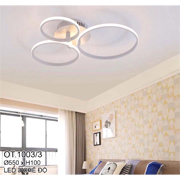 Đèn Áp Trần LED 3 vòng tròn CTK5 OT.1003/3 Ø550xH100