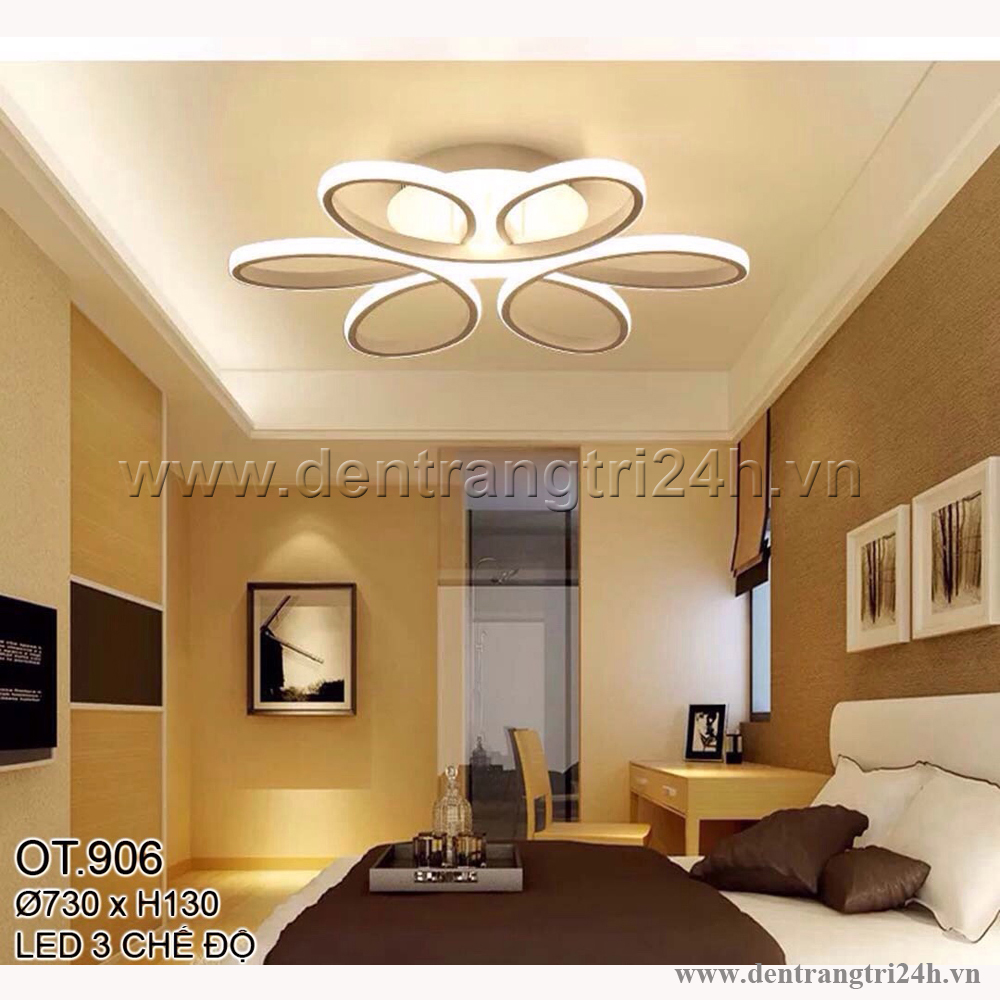 Đèn Áp Trần LED CTK5 OT.906 Ø650xH130
