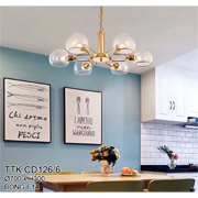Đèn Thả Nghệ Thuật CTK5 TTK.CD126/6 Ø700xH300