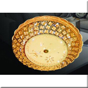 Đèn Mâm Pha Lê HP5 MLF 6114/C Ø500xH90