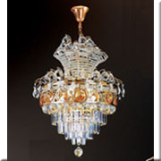 Đèn Chùm Pha lê CFL 9003 Ø500xH600