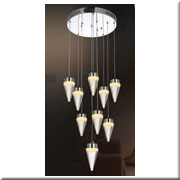 Đèn Thả Thủy Tinh HD TL 8815/9