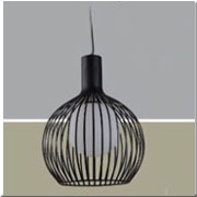 Đèn Thả Bàn Ăn lồng sắt TQ 6902 Ø400xH400