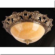 Đèn Áp Trần Đồng VE1 MĐ-216M Ø400