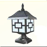 Đèn Trụ Cổng mái ngói cạnh 20cm x cao 30cm TP1401A