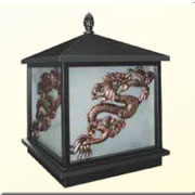 Đèn Trụ Cổng hình con rồng 24h 3939A 550x 550x H750