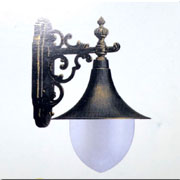 Đèn gắn tường ngoài trời TP 0109D Ø320xH380