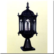 Đèn Trụ Cổng TP 0107B Ø230xH550