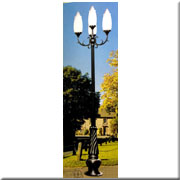 Đèn Trụ Sân Vườn 4 búp hoa TP 3709/3+1 H3900