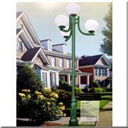 Đèn Trụ Sân Vườn TP 3878/3+1 H4070