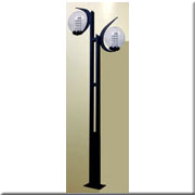 Đèn Trụ Sân Vườn cầu thuỷ tinh Ø300 TP 1018/2 H3000-5000