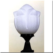 Đèn gắn cột, gắn trụ Cổng hoa sen TP 07 Ø350