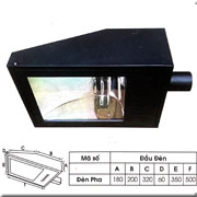 Đèn Pha Chiếu Sáng TP TENNIS W350xL500