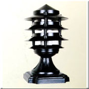 Đèn Trụ Cổng TP 5518A Ø152xH250