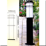 Đèn Trụ Sân Vườn TP 9937B 120xH450-1000