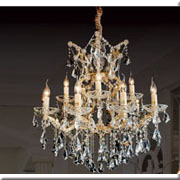 Đèn Chùm Pha Lê Nến VE1 CN-5208/15 Ø800xH500