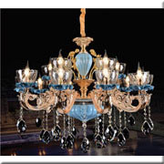 Đèn Chùm Pha Lê Nến CN-8108/10+5 Ø1000xH750