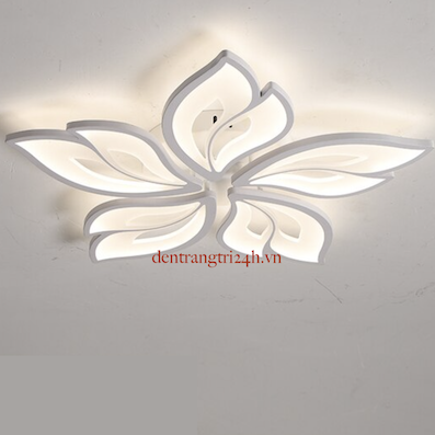 Đèn gắn trần LED 3 màu 5 cánh hoa MT-171/5 Ø600xH150