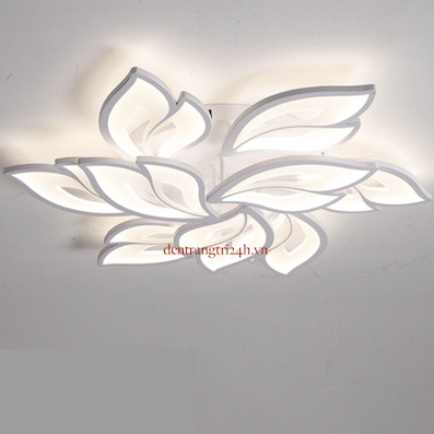 Đèn gắn trần led 3 màu 9 cánh hoa MT-171/9 Ø750xH150