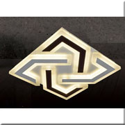 Đèn gắn trần hình vuông led 3 màu MT-080 500xH100