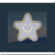 Đèn Tường Led ngôi sao mặt cười V-3126 L200xH200