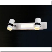 Đèn Soi Tranh, soi gương 2 đèn ống tròn trắng PT-8316/2 L300