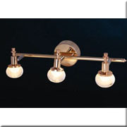 Đèn Soi Tranh soi gương 3 đèn led thân vàng đồng PT-5505/3 L470