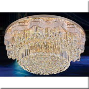 Đèn Mâm Pha Lê VE1 MPL-6882 Ø1000xH300