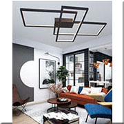 Đèn áp trần LED BMC1 ML-C18101/86W-BK 1010x800x85