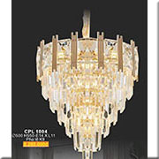 Đèn Chùm Pha Lê nhiều tầng CPL 1004 Ø500xH550