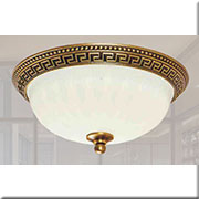 Đèn Áp Trần Đồng tròn bán cổ điển led 3 chế độ  OĐ 1025A  Ø310