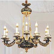 Đèn Chùm Nến SN3 CY 1037/8+1 Ø850xH800