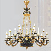 Đèn Chùm Nến SN3 CY 1038/15+1 Ø1000xH950