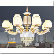 Đèn Chùm Châu Âu SN3 CY 1042/12 Ø930xH650