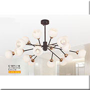 Đèn Chùm Nghệ Thuật SN3 C 1071/18 Ø1150xH700