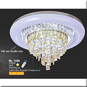 Đèn Mâm Pha Lê SN3 ML 1098 Ø600