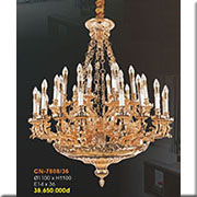 Đèn Chùm Nến VE1 CN-7808/36 Ø1100xH1100