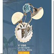 Đèn Tường Pha Lê SN3 V 1195 Ø150xH270